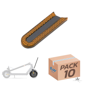 Xiaomi E-Scooter Frontreflektor – 10er-Pack, Gelb & Rot – Frontansicht
