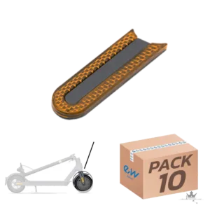 Xiaomi E-Scooter Frontreflektor – 10er-Pack, Gelb & Rot – Frontansicht