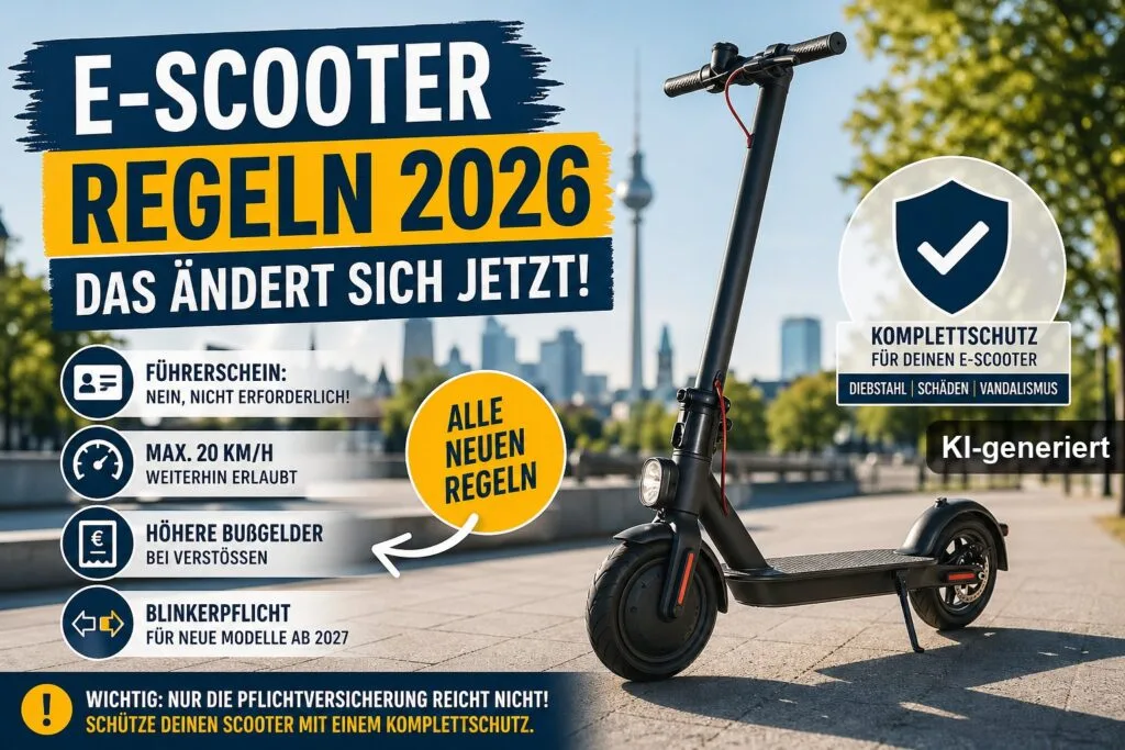 Xiaomi Electric Scooter 6 Tuning Chip schneller machen (KI-generiertes Bild)