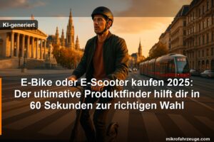 E-Bike kaufen 2026: Produktfinder zur richtigen Wahl (KI-generiertes Bild)