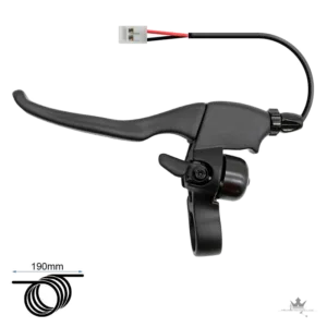 Cecotec Bongo Y65 / Y45 – Bremshebel links mit Klingel – Frontansicht