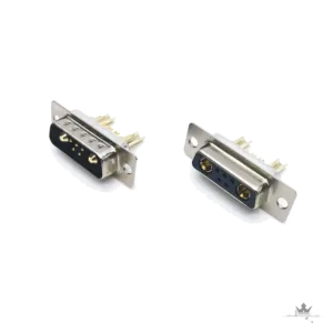 D-SUB 7-Pin Stecker für Cecotec Bongo Serie A – 5M/5F – Frontansicht
