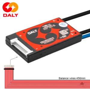DALY BMS 10S 36V 20A – Batteriemanagementsystem E-Scooter – Frontansicht