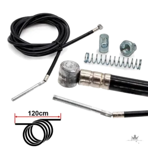 Dualtron Mini Bremszug vorne mit Hülle – 1,20 m – Frontansicht