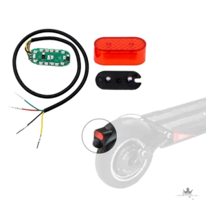 Dualtron Speedway 5 Bremsrücklicht 12–20 V Original – Frontansicht