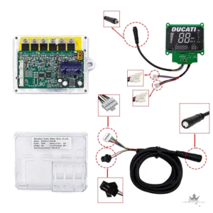 Ducati KC9 Controller 36V 15A 550W – Original Elektronik-Kit – Frontansicht