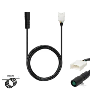 Navee N65 Display-Kabel wasserdicht – 95 cm Verbindungskabel – Frontansicht