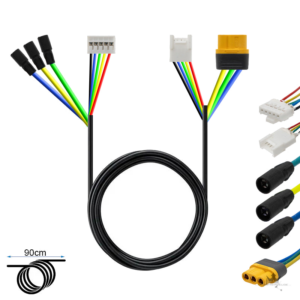 Navee N65 Motorkabel – Ersatzkabel 90 cm – Frontansicht