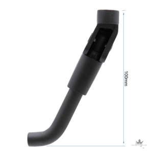 Segway-Ninebot E2 / E2 Plus Ständer schwarz 115 mm Original – Frontansicht