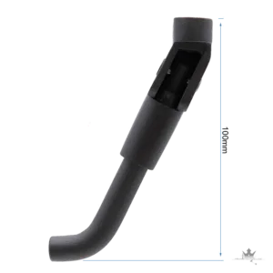 Segway-Ninebot E2 / E2 Plus Ständer schwarz 115 mm Original – Frontansicht