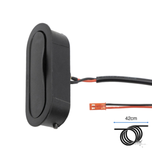 Smartgyro Crossover Dual Max 2 Ladebuchse – Original Ladeanschluss – Frontansicht