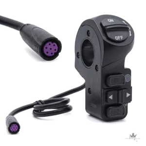 Smartgyro Crossover Lenkerschalter – Blinker, Licht, Hupe – Frontansicht