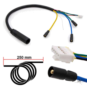 Smartgyro K2 Motor-Adapterkabel wasserdicht – Bullet-Stecker – Frontansicht