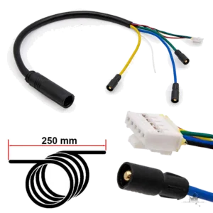 Smartgyro K2 Motor-Adapterkabel wasserdicht – Bullet-Stecker – Frontansicht