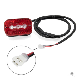 Smartgyro K2 Rücklicht – Originales Rücklicht Rot – Frontansicht