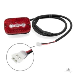 Smartgyro K2 Rücklicht – Originales Rücklicht Rot – Frontansicht