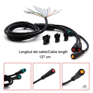 SmartGyro Speedway / Rockway Displaykabel 127 cm – Frontansicht