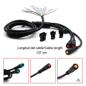 SmartGyro Speedway / Rockway Displaykabel 127 cm – Frontansicht