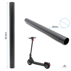 Wispeed T850 Lenkmast schwarz – Original Ersatzteil – Frontansicht