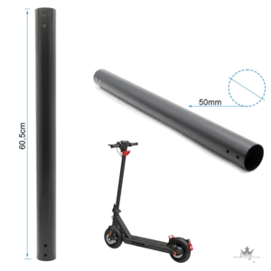 Wispeed T850 Lenkmast schwarz – Original Ersatzteil – Frontansicht