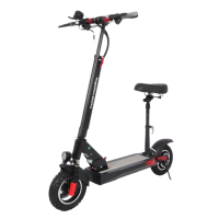 KUGOO KIRIN M4 PRO – E Scooter mit Sitz schräg links vorne schwarz KUGOO KIRIN M4 PRO - E Scooter mit Sitz schräg links vorne schwarz