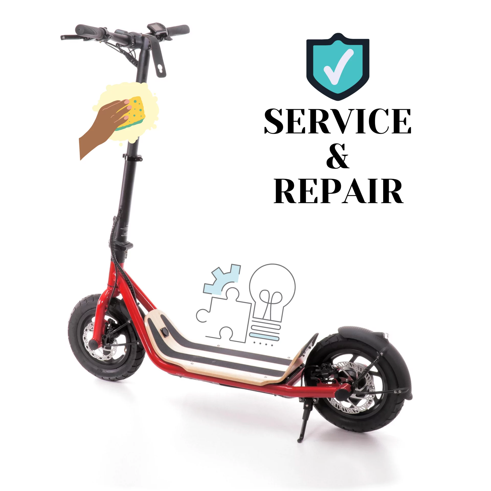 E-Scooter Service und Reparatur