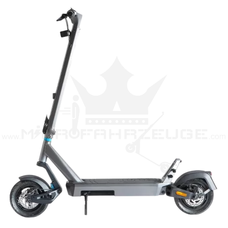 ein vollgefederter, leistungsstarker escooter mit zulassung