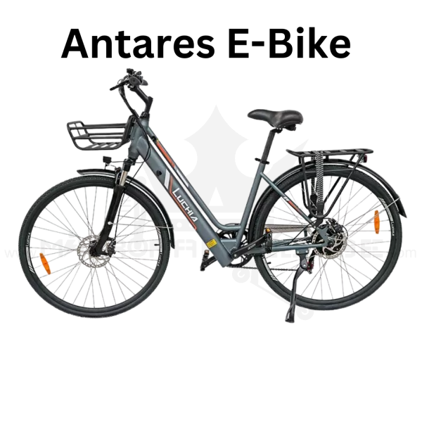 ANTARES EBIKE GREEN Elektrisches Fahrrad 25km/h 50km Reichweite