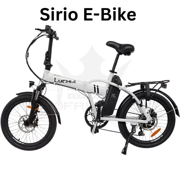 SIRIO EBIKE KLAPPBAR Elektrisches Fahrrad 25km/h 50km Reichweite