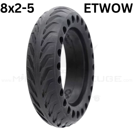 Etwow Vollgummireifen 8x2-5 Honeycomb Ersatzreifen Reifen Tyre Tire