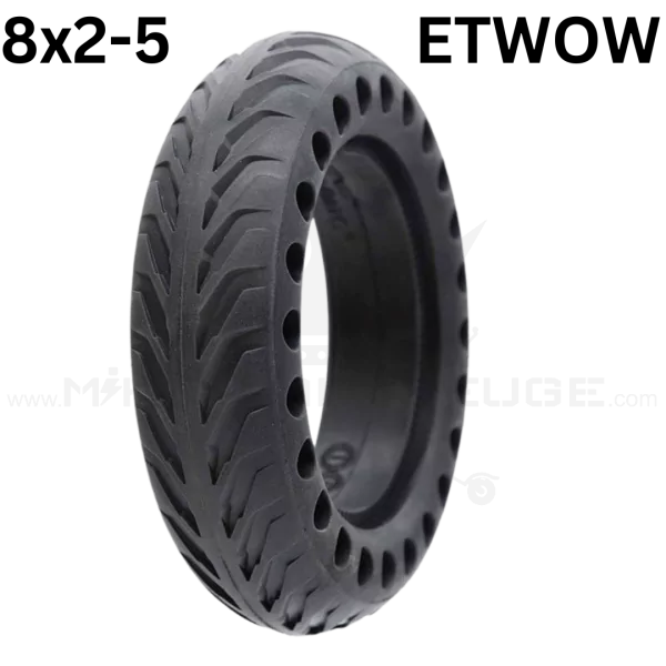 Etwow Vollgummireifen 8x2-5 Honeycomb Ersatzreifen Reifen Tyre Tire