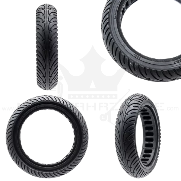 NEDONG 8,5x2-6,1 honeycomb Black line Ersatzreifen Escooter Wheel Tire Solid Vollgummi