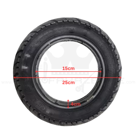 TOUVT 10x3 Solid Pannensicherer Reifen IO HAWK VSETT Abmessungen