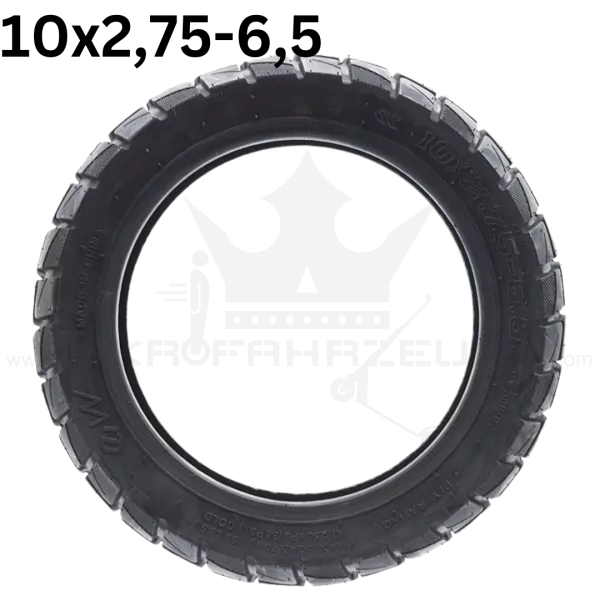 Tubeless tire Offroad 10x2,75-6,5 Mantel Reifen Escooter Gyrosmart