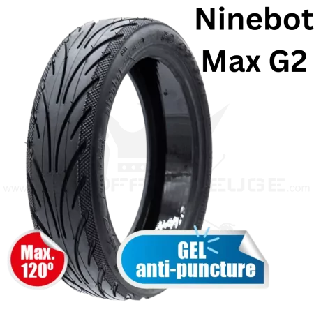 Straßen Reifen Tubeless Antipannengel 90/65-6.9 Ninebot KickScooter MAX G2 Ersatzreifen Tire Tyre