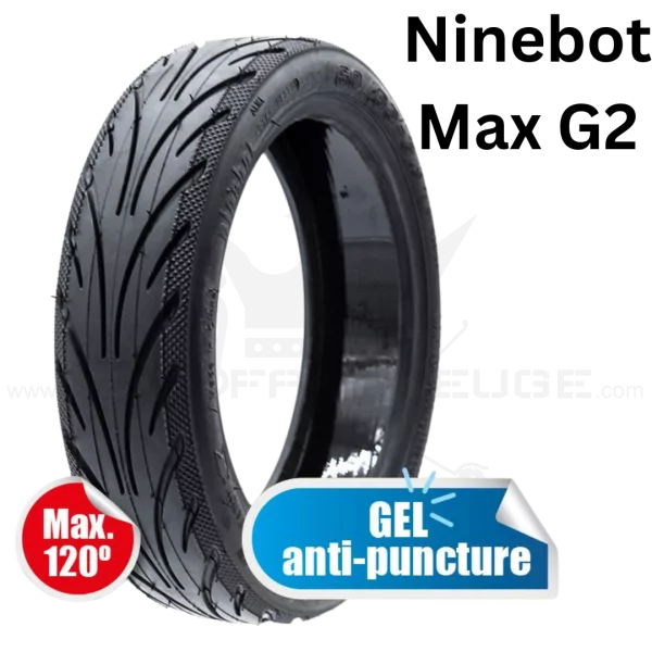 Straßen Reifen Tubeless Antipannengel 90/65-6.9 Ninebot KickScooter MAX G2 Ersatzreifen Tire Tyre