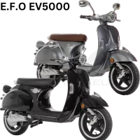 E.F.O EV5000 Elektroroller 90km/h 100km Reichweite E-Scooter 72V 52Ah