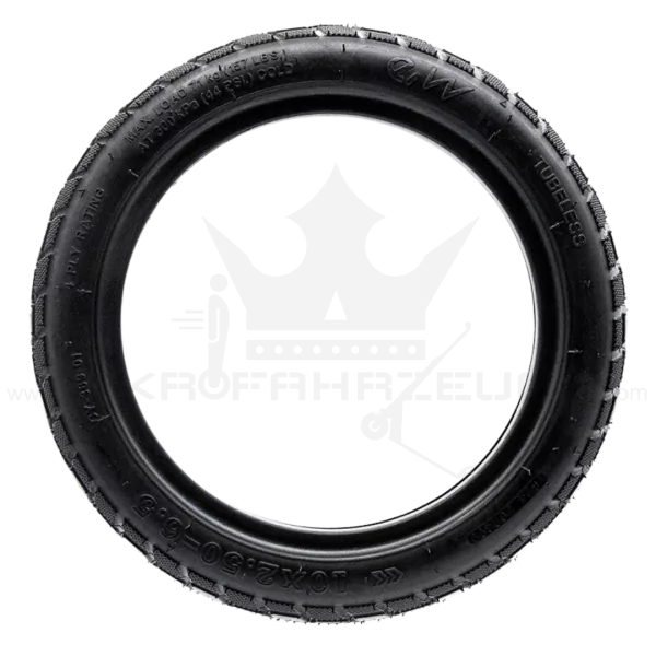 10x2,5-6,5 Offroad Tubeless Tire Tyre Reifen mit Gel Antipannengel Escooter Ersatzteil