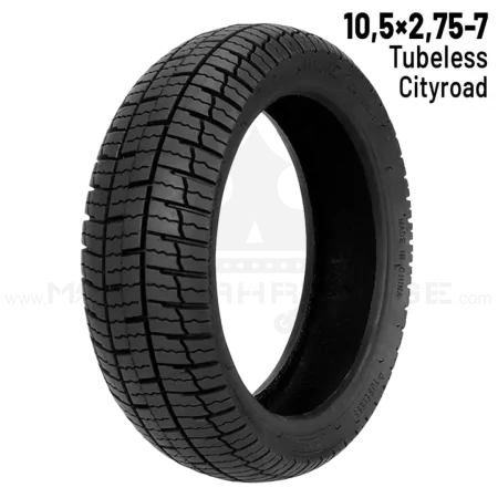 Ninebot P65E P100SE Tubeless Reifen Tyre 10,5x2,75-7 Cityroad Drahtreifen Escooter Ersatzteil