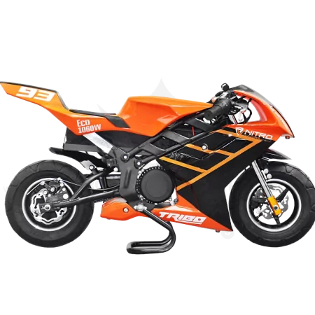 Nitro Motors Tribo 1060W Eco Pocketbike (versch. Farben) Kinder Motorrad E-bike grün