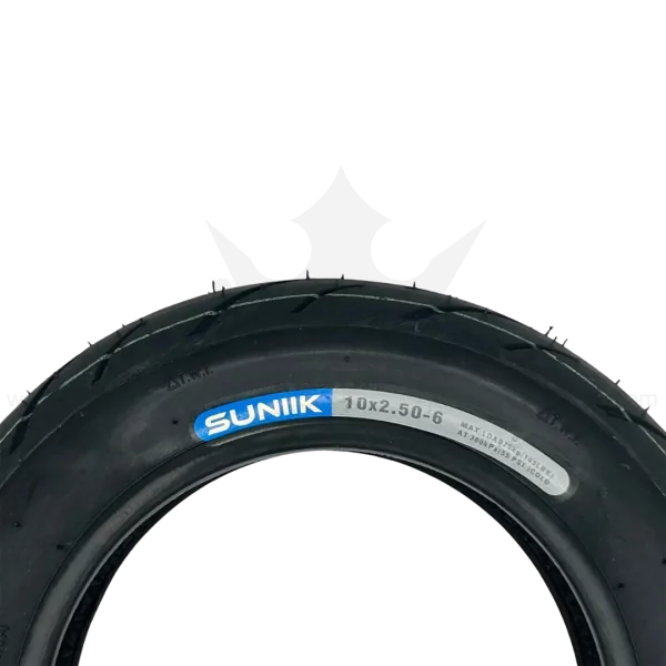 SUNIIK E-Scooter Reifen 10x2,5-6 Tubeless Cityroad mit Pannenschutzgel Tire Tyre Gel Antipannengel Ersatzteil Escooter