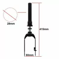 Ninebot Max G2 Gabel Vorderachse Front Fork