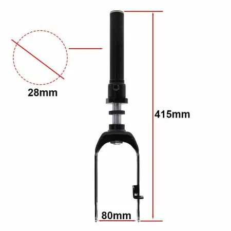 Ninebot Max G2 Gabel Vorderachse Front Fork