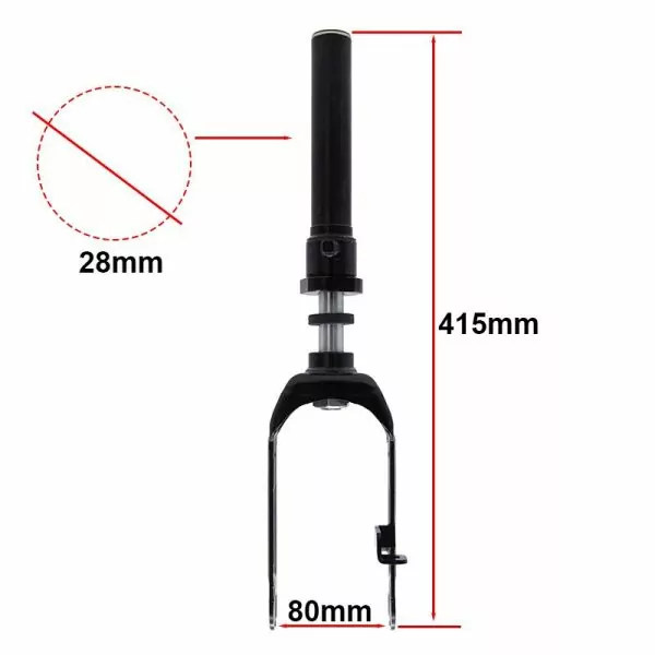 Ninebot Max G2 Gabel Vorderachse Front Fork