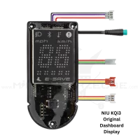 Original NIU KQi3 Display 48V – Hochwertiges Dashboard mit übersichtlicher Anzeige von Geschwindigkeit, Akkustand und Fahrmodi