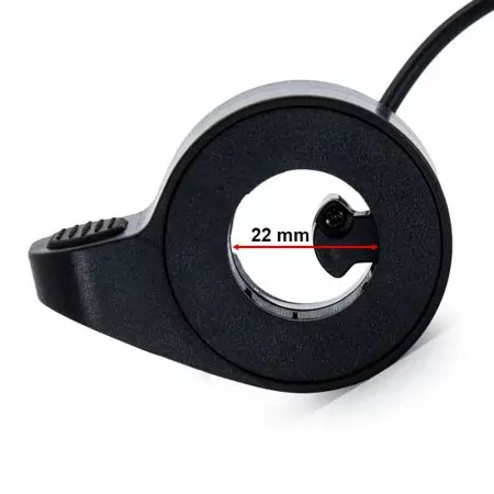 E Scooter Gashebel mit 3 Pin Flachstecker